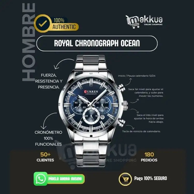 Royal Chronograph Black 8355