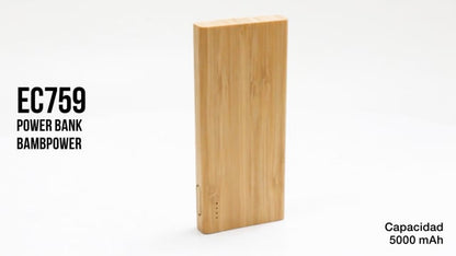 Power bank "BAMBPOWER"  EC759